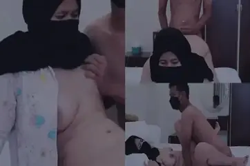 Paksa Tante Jilbab Ngewe Sebelum Tidur HD poster